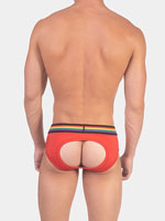 Backless Brief Pride - Red