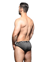 Sparkle Shock Jock Brief - Black