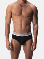 Modal Backless Brief Aoki - black