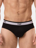 Brief Top - black/white