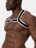 Harness Bottom - black/white