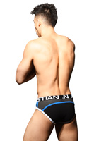 Show-It Sports Mesh Brief - Black