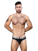 Almost Naked Mesh Brief - Schwarz