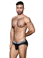 Almost Naked Mesh Brief - Schwarz