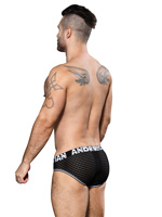 Almost Naked Mesh Brief - Black