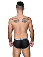 Almost Naked Mesh Brief - Black