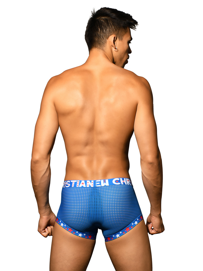 Almost Naked Mesh Boxer - Blue