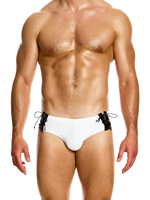 Boudoir Classic Swim Brief - White