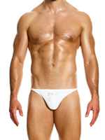 Diamonds Swim Thong - Weiss