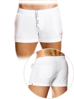 Diamonds Swim Shorts - White