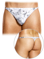 Origami Swim Thong - White