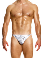 Origami Swim Thong - White