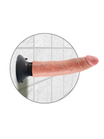 King Cock - 7 inch Vibrating Cock Natur