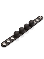 Weighted Silicone Ball Stretcher - Black