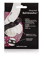 Weighted Silicone Ball Stretcher - Black