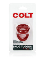 COLT Snug Tugger Double Cockring Red