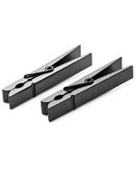Heavy Metal Clothespins Clamps - Gunmetal