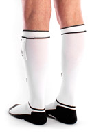 Fuck Party Socks with Pockets - White/black