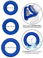 Admiral - Universal Silicone Cock Ring Set