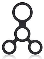 Full Erection Spreader Silicone Cockring