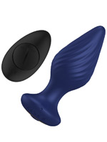 69 Ecstasy Spiral Plug Blue