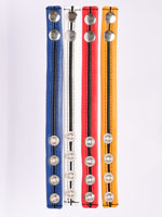 Hard Power Leder Penisring verstellbar - gelb