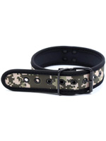 Puppy Play Neopren Halsband - Camouflage