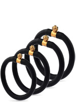 Electric Cock Rings + Dilator M fr Electric Shocker