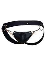 DNGEON Snap Jockstrap - Black