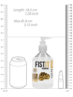 FistIt Numbing Water Based Lubricant 500 ml - Pump