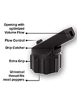 Flow Control - Poppers Pourer