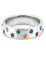 Heavy Caliber Cockring with Gems