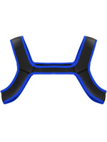 Puppy Play Neoprene Harness - Blue/Black