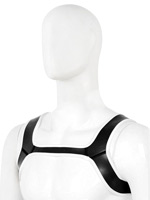Puppy Play Neoprene Harness - Blue/Black