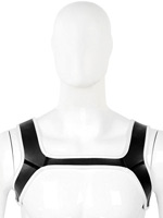 Puppy Play Neoprene Harness - Blue/Black