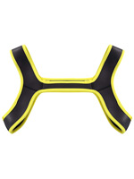 Puppy Play Neoprene Harness - Yellow/Black