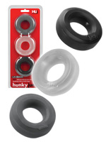 H�nkyjunk - C-Ring Multipack - Schwarz + Ice + Stone