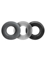 H�nkyjunk - C-Ring Multipack - Schwarz + Ice + Stone