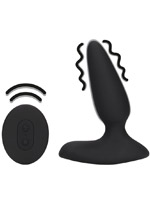 Smooth Vibrating Anal Plug with Remote Control