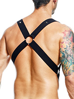 DNGEON Crossback Harness - Black