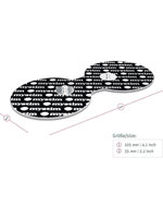 Mystim bipolar electrodes for Cluster Buster E-Stim Device