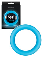 Firefly - Glow in the Dark Cockring Blue - Medium