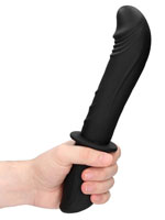Handheld Silicone Vibrating and Flexible Dildo