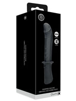 Handheld Silicone Vibrating and Flexible Dildo