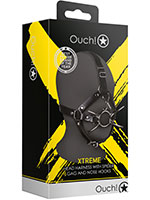 OUCH! Xtreme Head Harness Spider Gag Nose Hooks