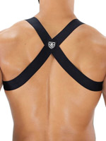 Party Boy Elastic Harness - Black