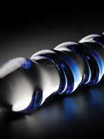 Icicles No. 05 - Hand Blown Glass Massager