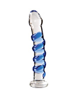 Icicles No. 05 - Hand Blown Glass Massager