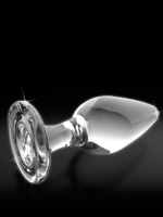 Icicles No. 26 - Hand Blown Glass Massager Anal Plug