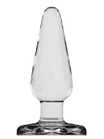 Basic Glass Butt Plug 5 inch